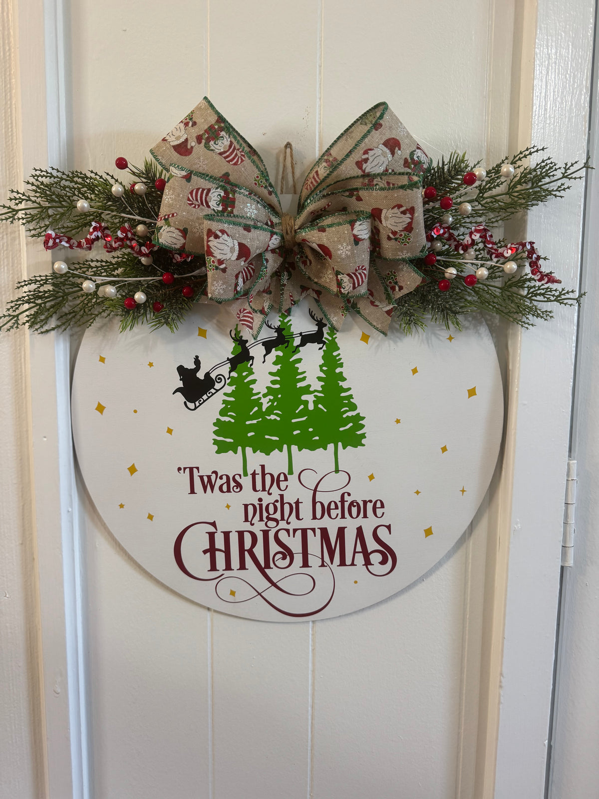 16” Wooden Door Sign