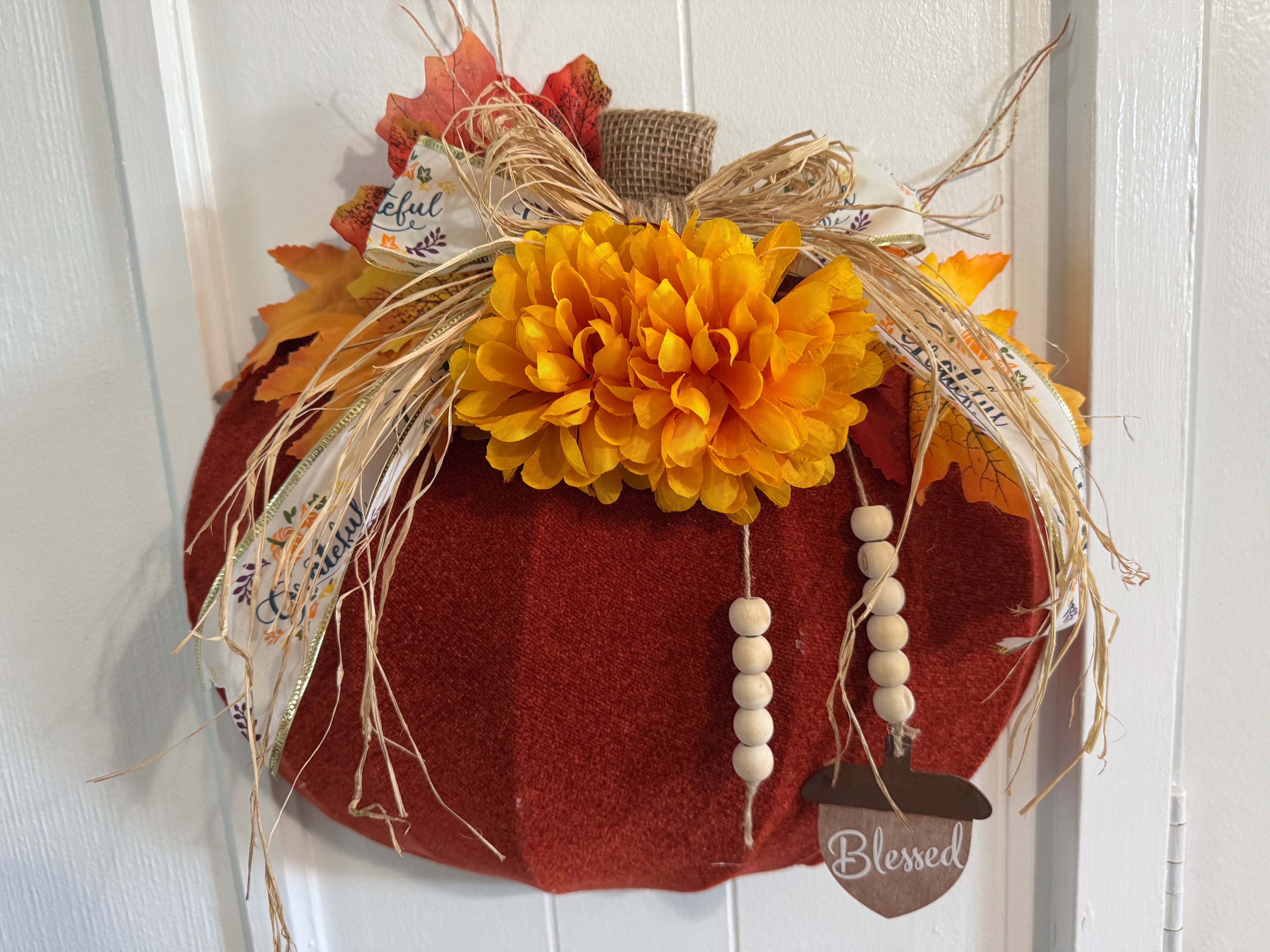 Pumpkin Wreath