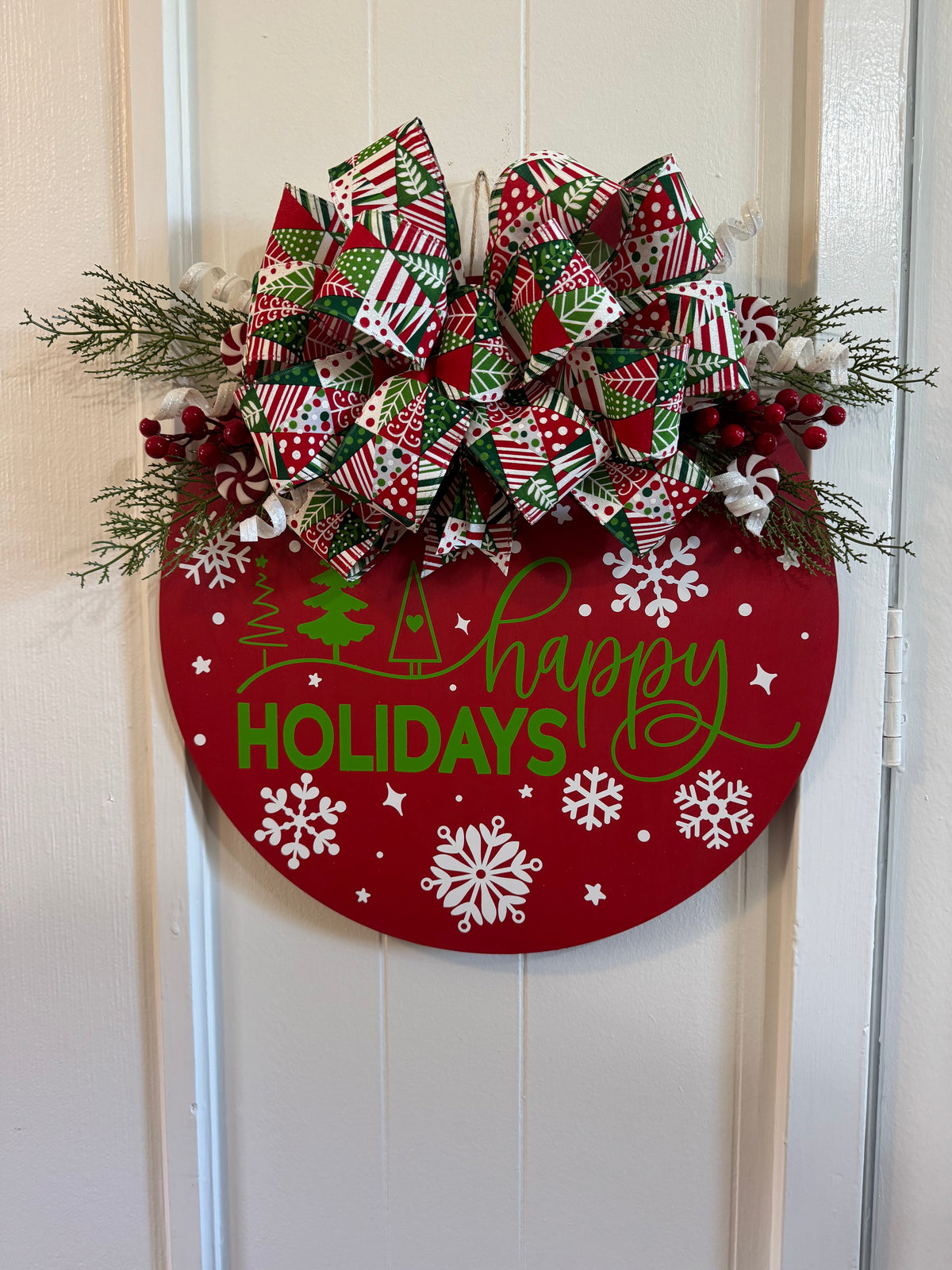 18” Wooden Door Sign
