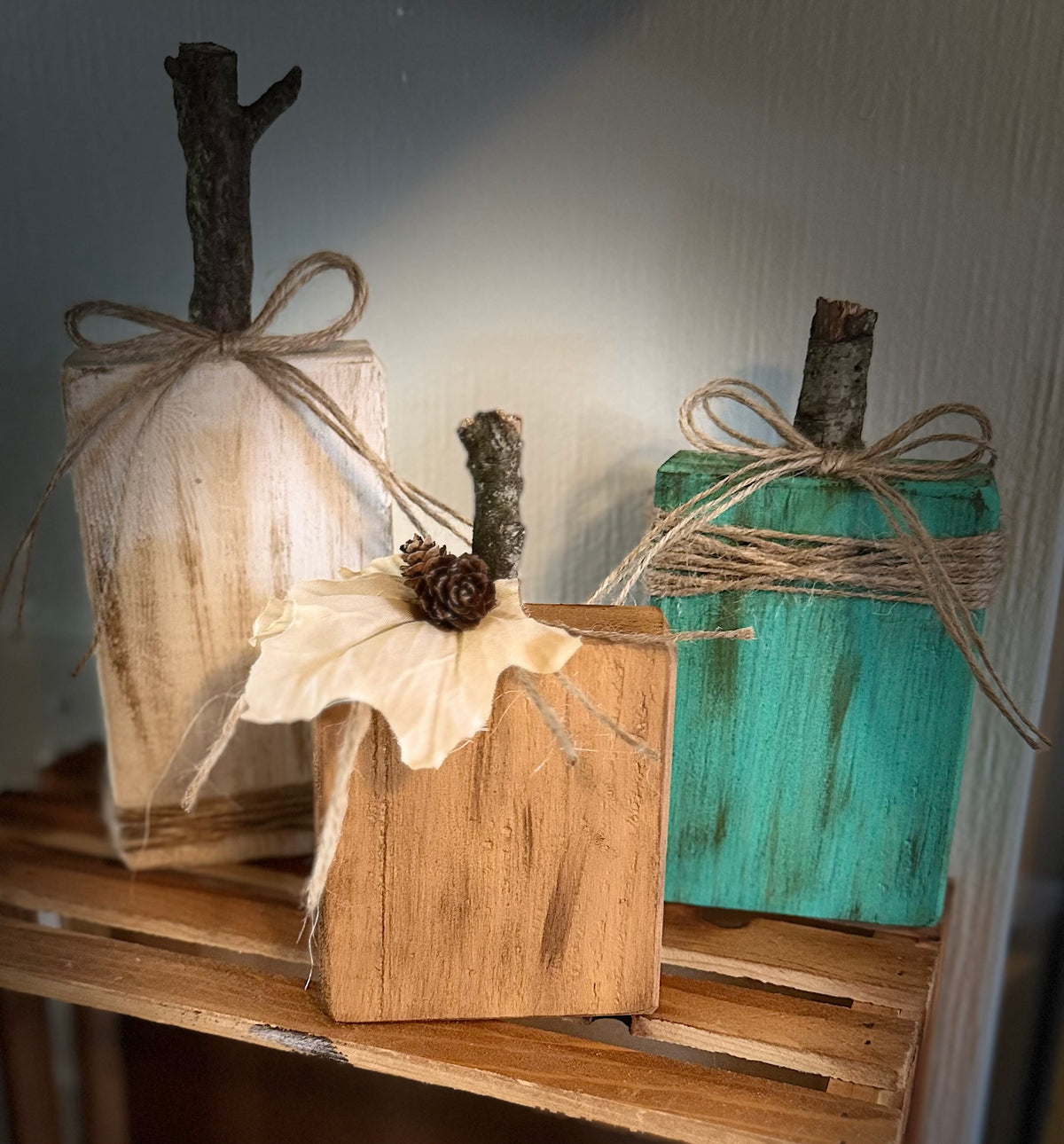 4x4 Pumpkin Blocks