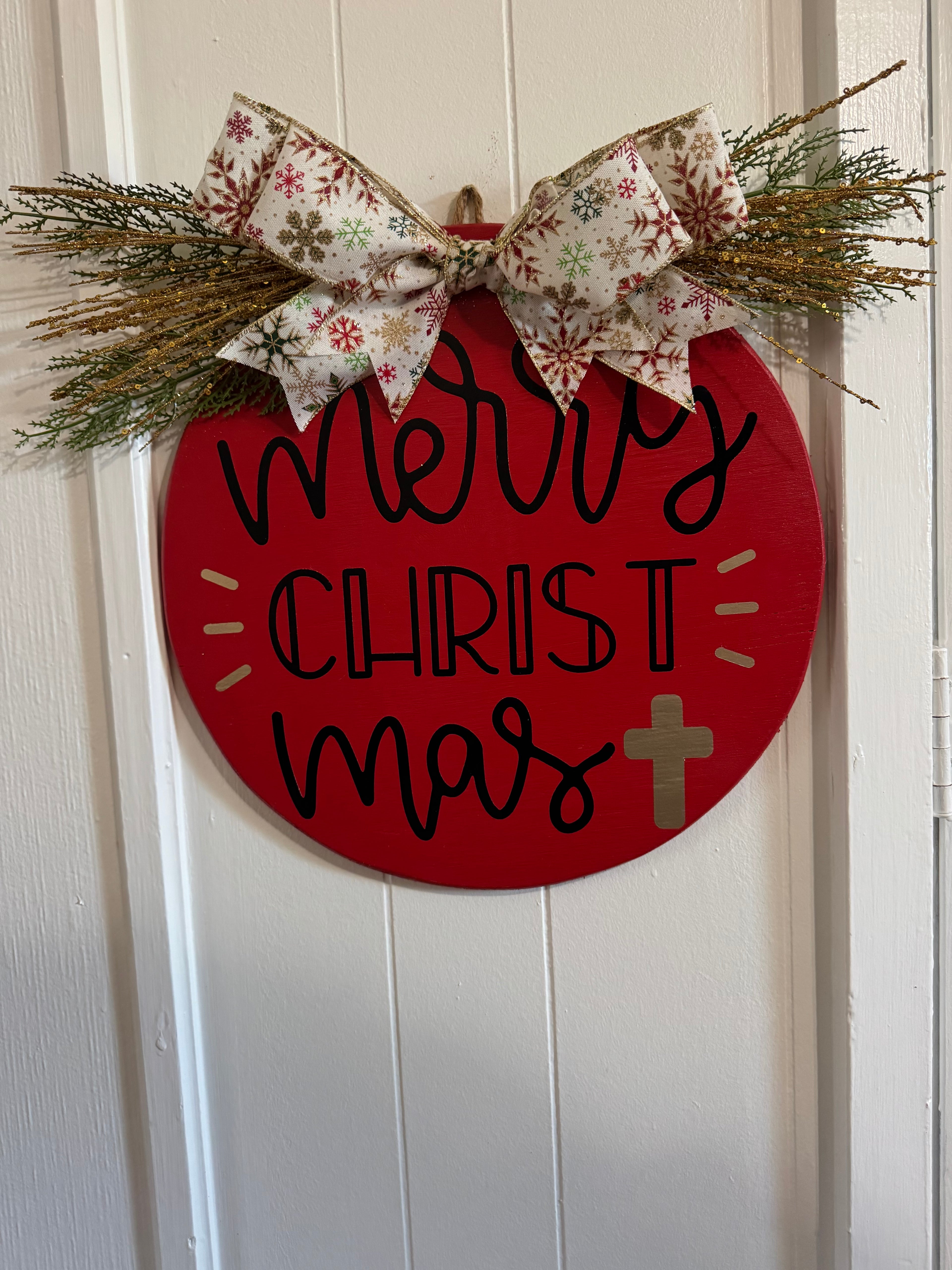 16” Wooden Door Sign