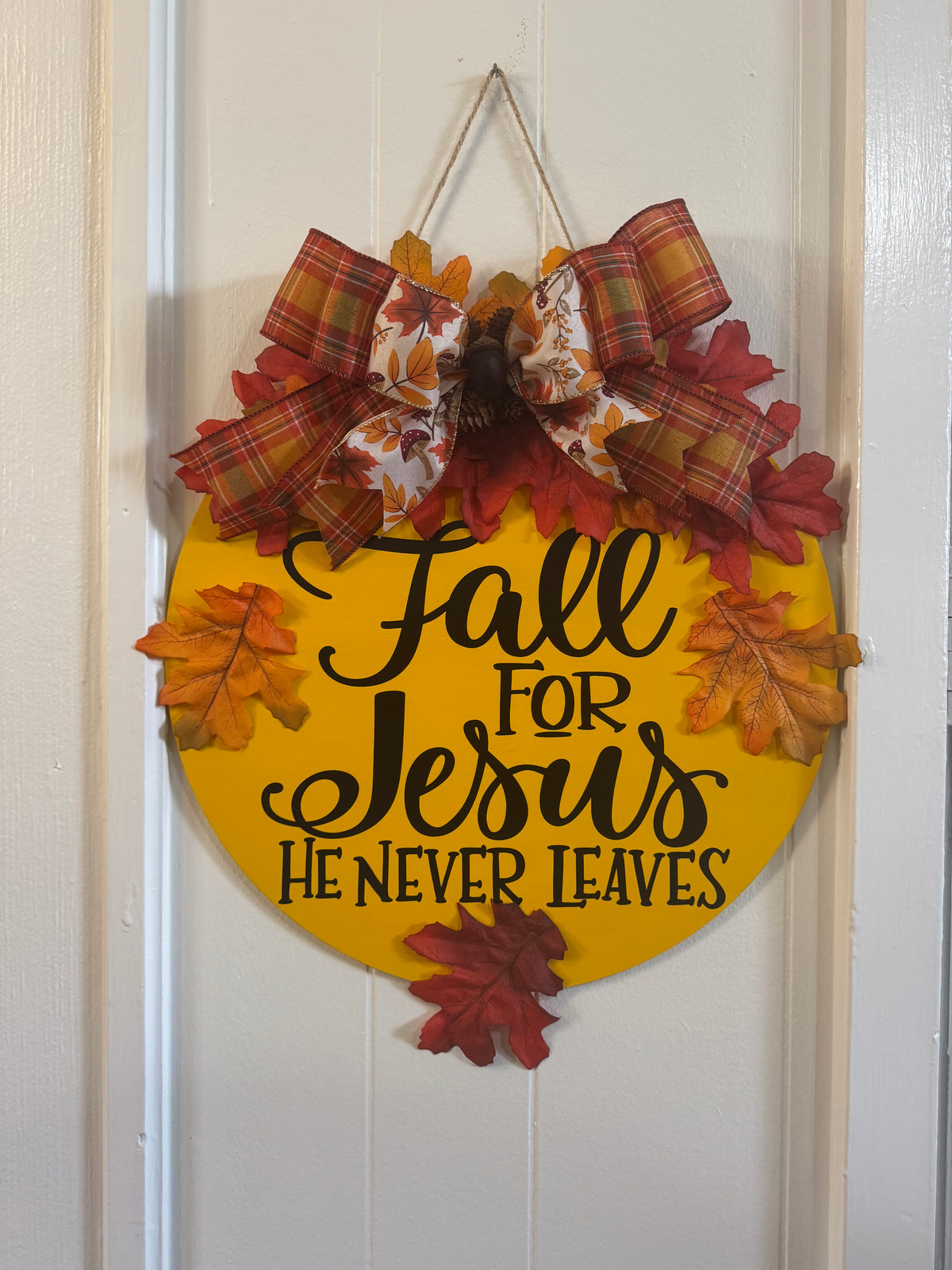 16” Wooden Door Sign