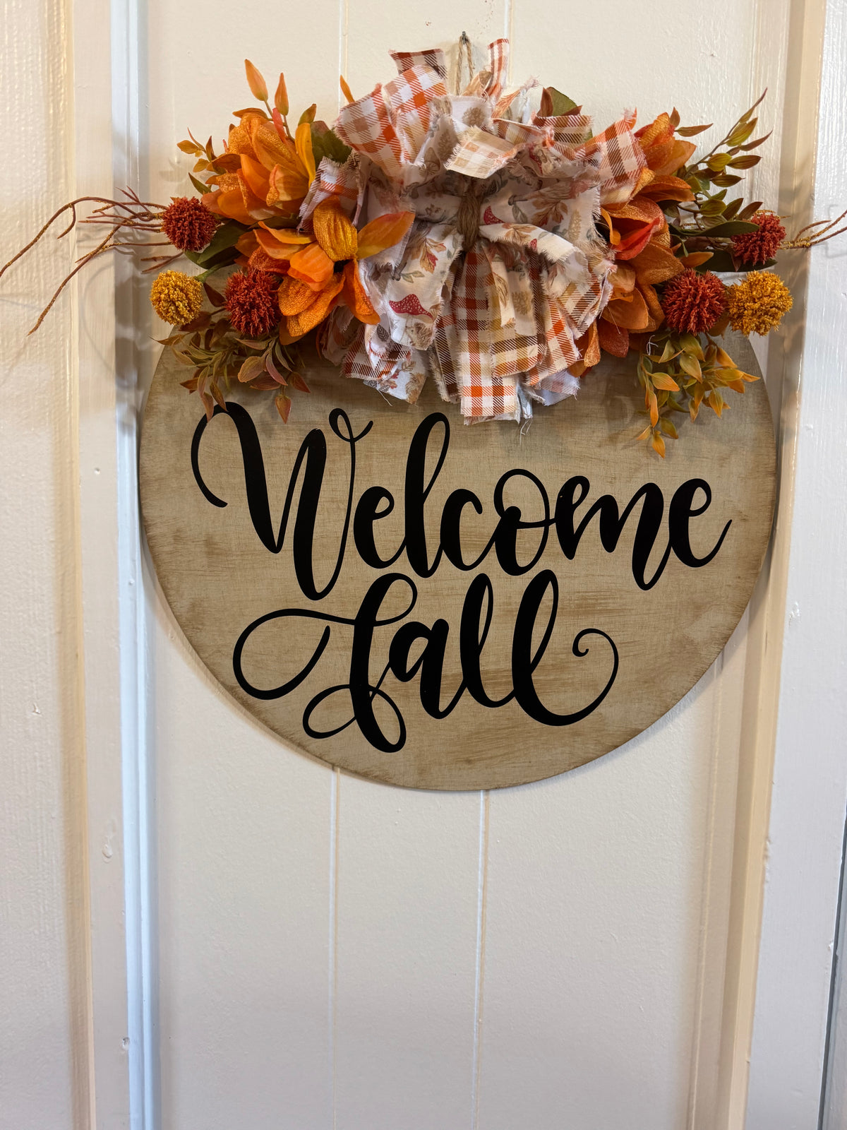 16” Wooden Door Sign