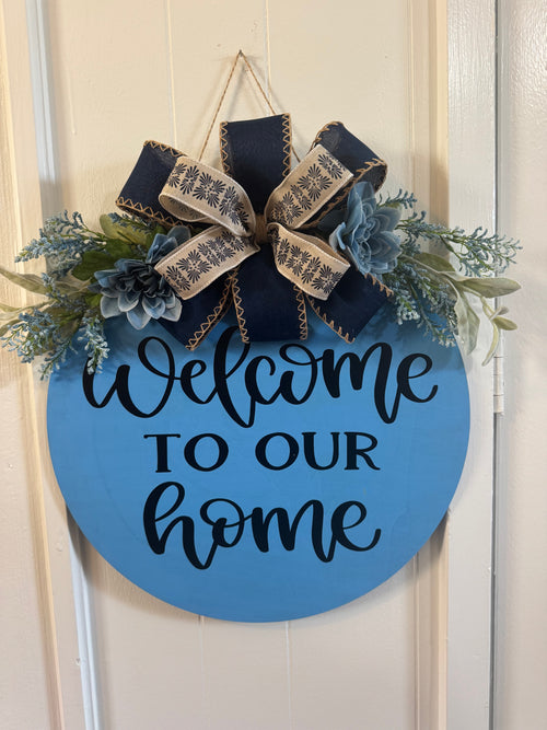 18” Wooden Door Sign