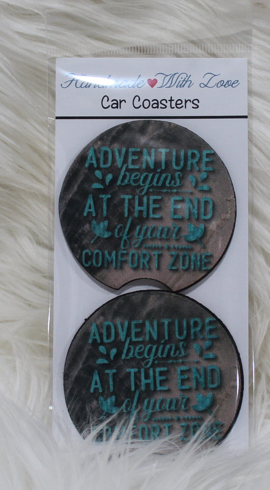 Adventure Car Coasters