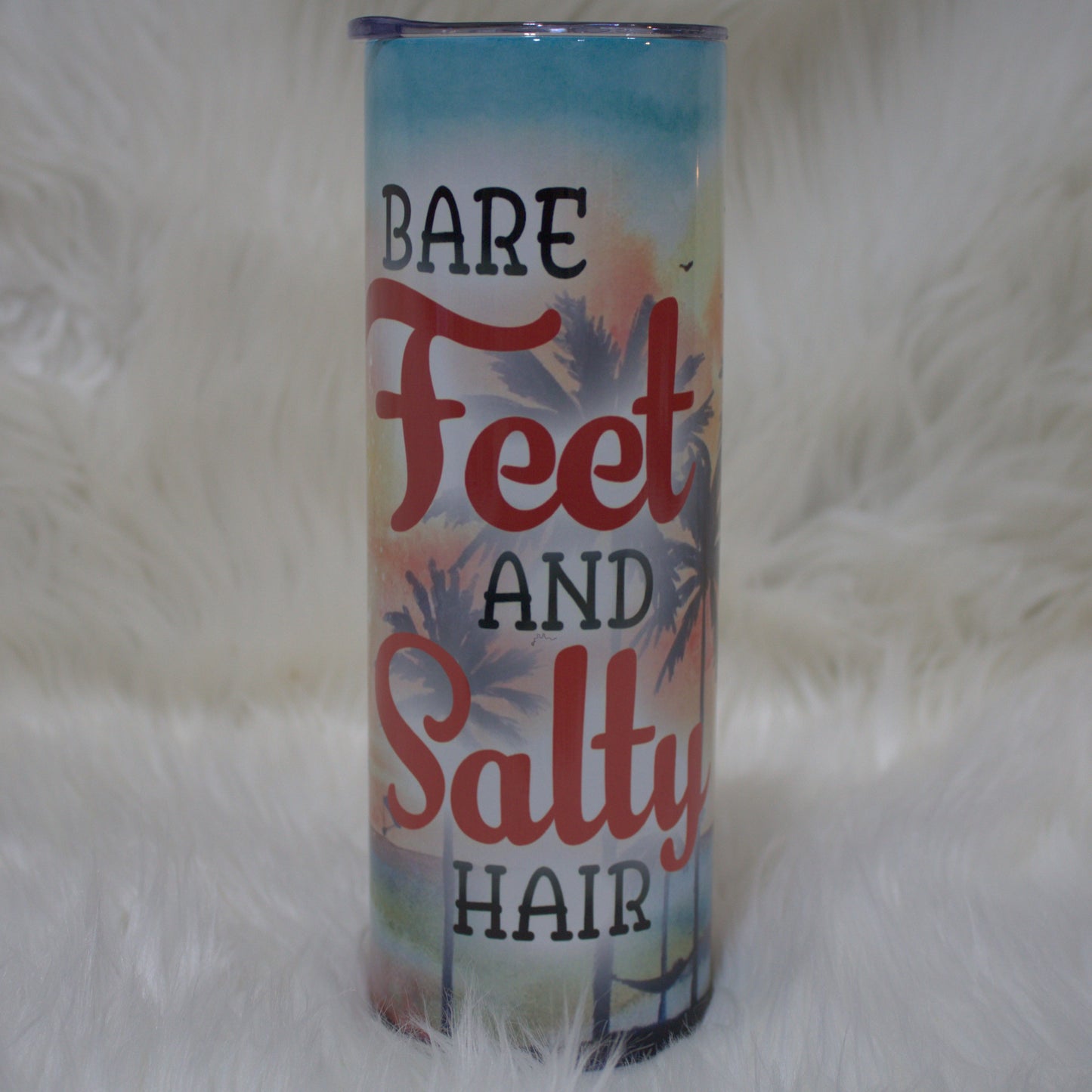 Bare Feet and Salty Hair Tumbler