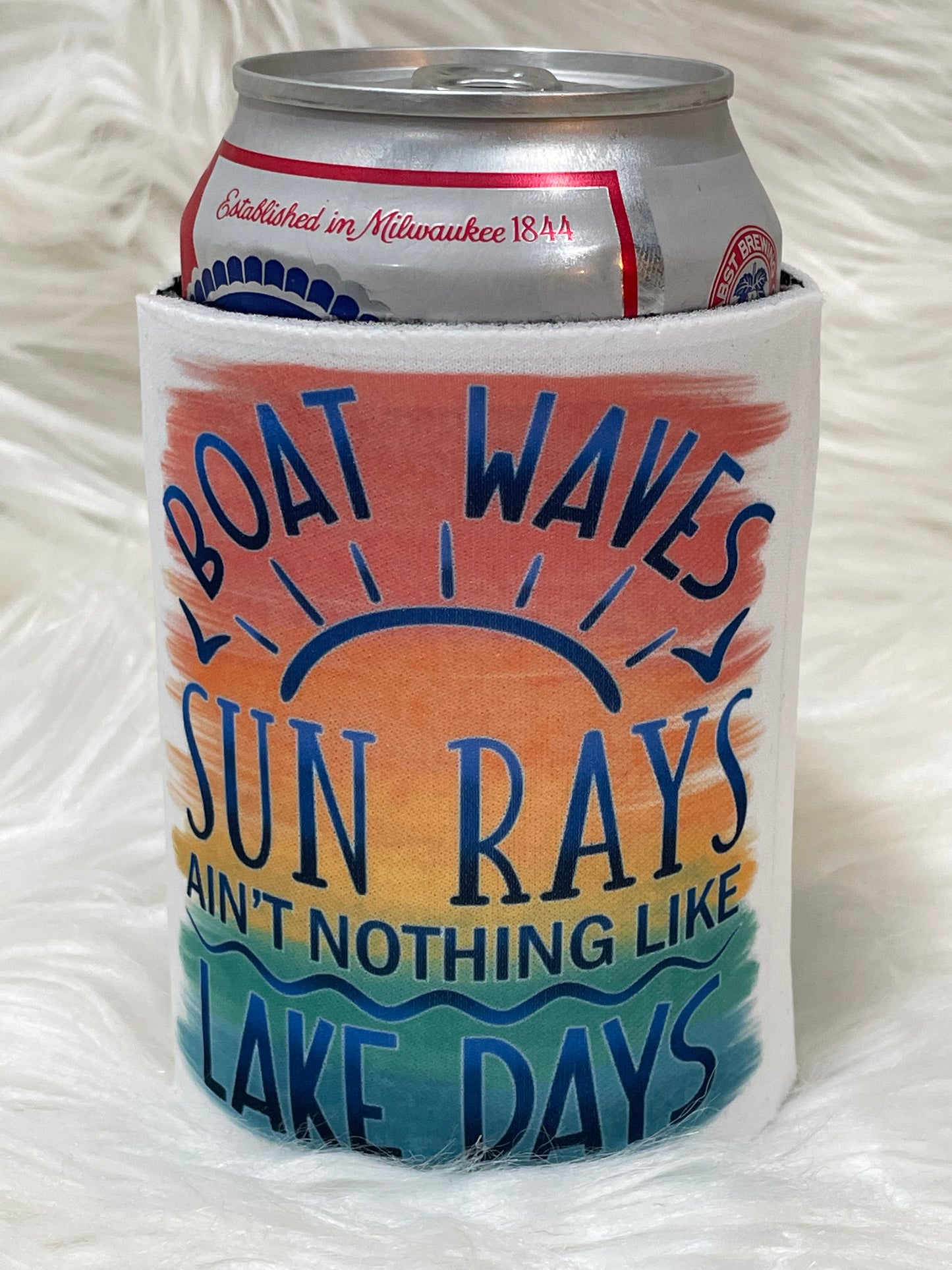 Boat Waves Koozie